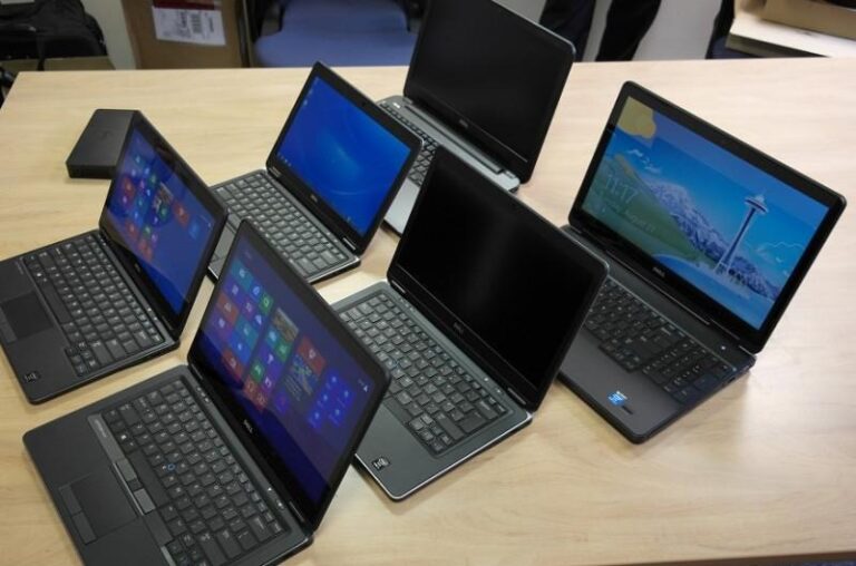 We sell laptops & desktops